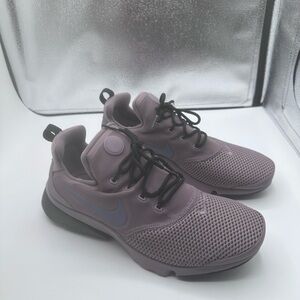Nike Lavender Mesh Sneakers with Black Accents